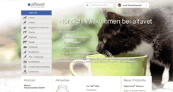 Desktop Screenshot of alfavet.de
